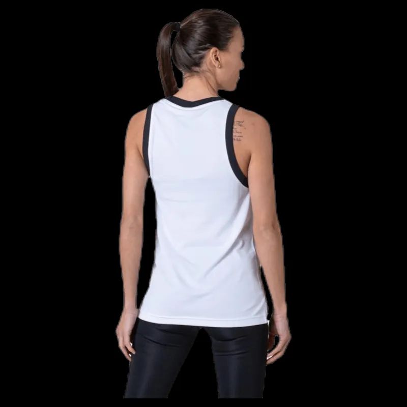 Nike Women's Dri-Fit Tank Vit och Svart Sale
