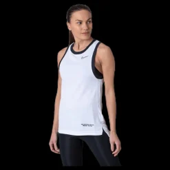 Nike Women's Dri-Fit Tank Vit och Svart Sale