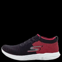 Skechers Womens Go Run 6 Pink/Black Rosa och Svart New