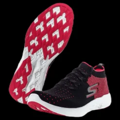 Skechers Womens Go Run 6 Pink/Black Rosa och Svart New