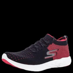 Skechers Womens Go Run 6 Pink/Black Rosa och Svart New