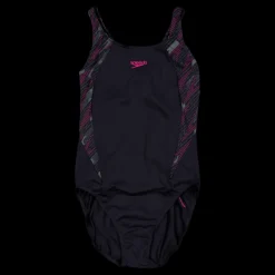 Speedo Womens Hyperboom Splice Muscle Black/pink Svart och Rosa Outlet
