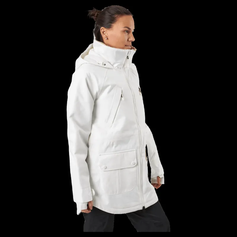Burton Women's Prowess Jacket Stout White Vit