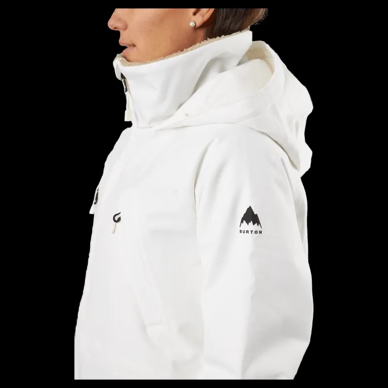 Burton Women's Prowess Jacket Stout White Vit