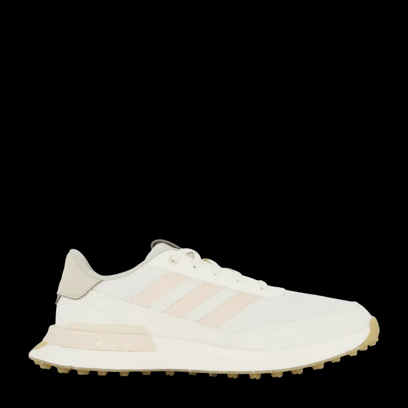 New adidas Women's S2G Spikeless 24 Golf Shoes Off White / Wonder Quartz / Aluminium Vit