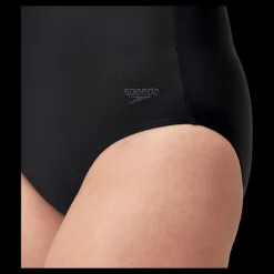 Speedo Womens Shaping Cross Knot 1 Pi Black Svart