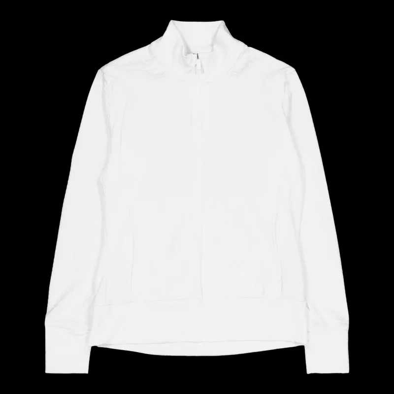 adidas Women's Ultimate365 Textured Jacket White Vit Best