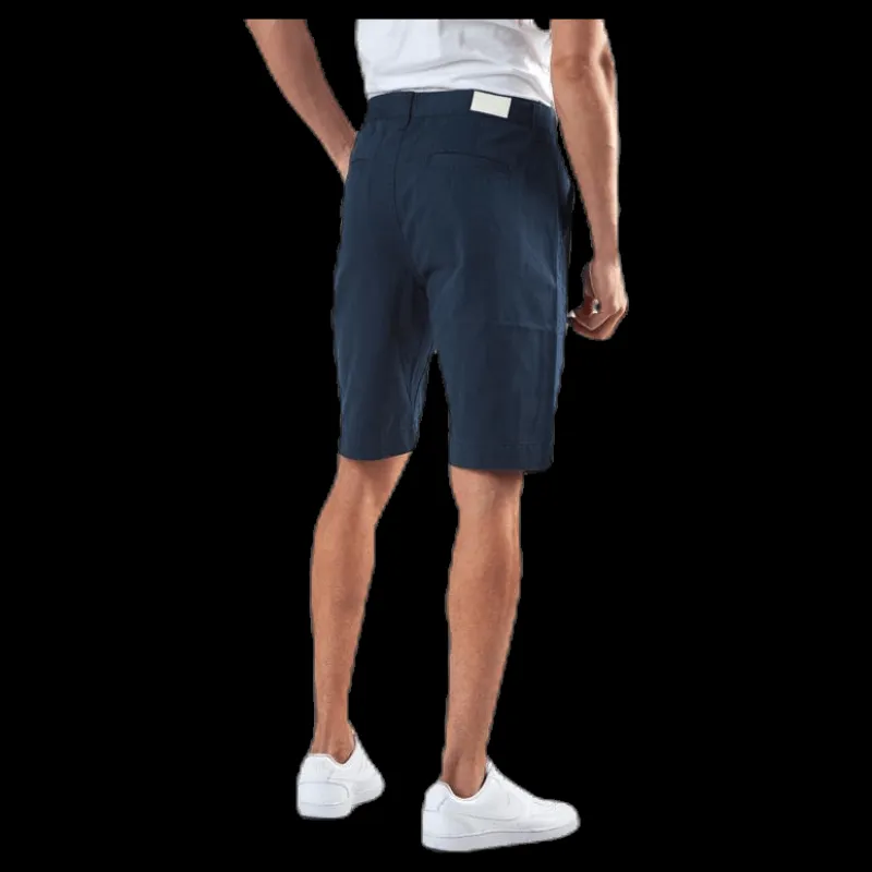 Sale Marine Woodbridge Twill Shorts Blue Blå