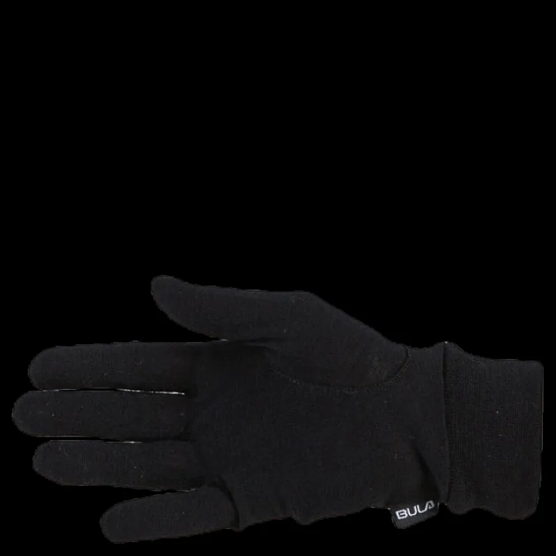 Clearance Bula Wool Glove Liner Black Svart