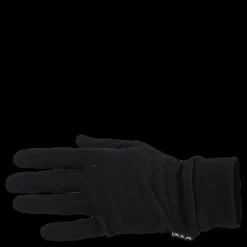 Clearance Bula Wool Glove Liner Black Svart