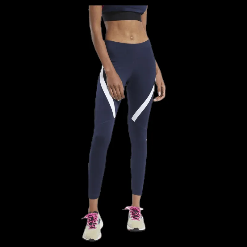 Hot Reebok WOR Logo Tight Blue Svart