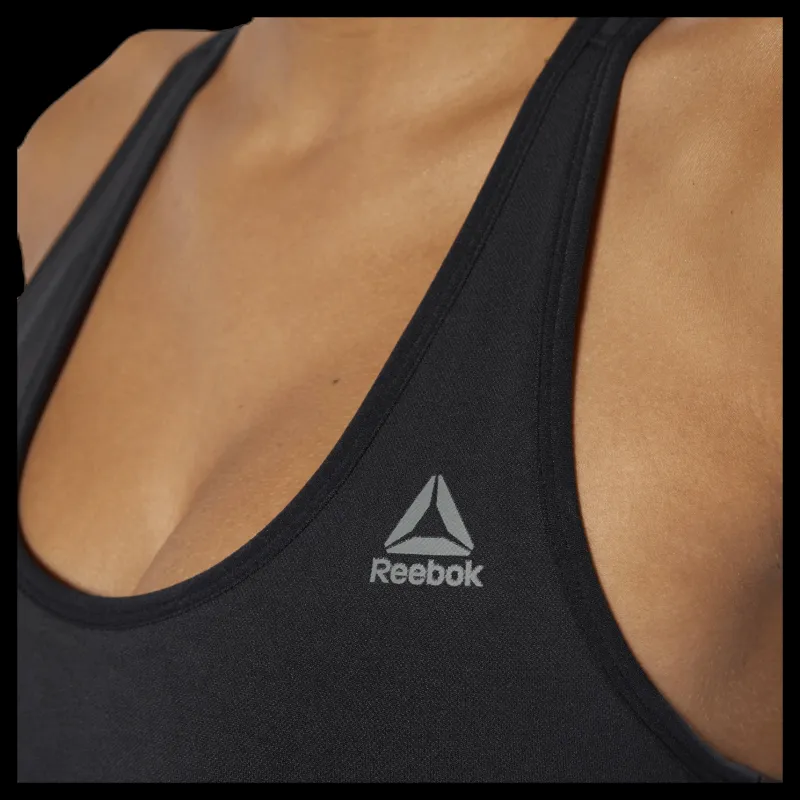 Best Reebok WOR Meet You There Seamless Padded Bra Black Svart