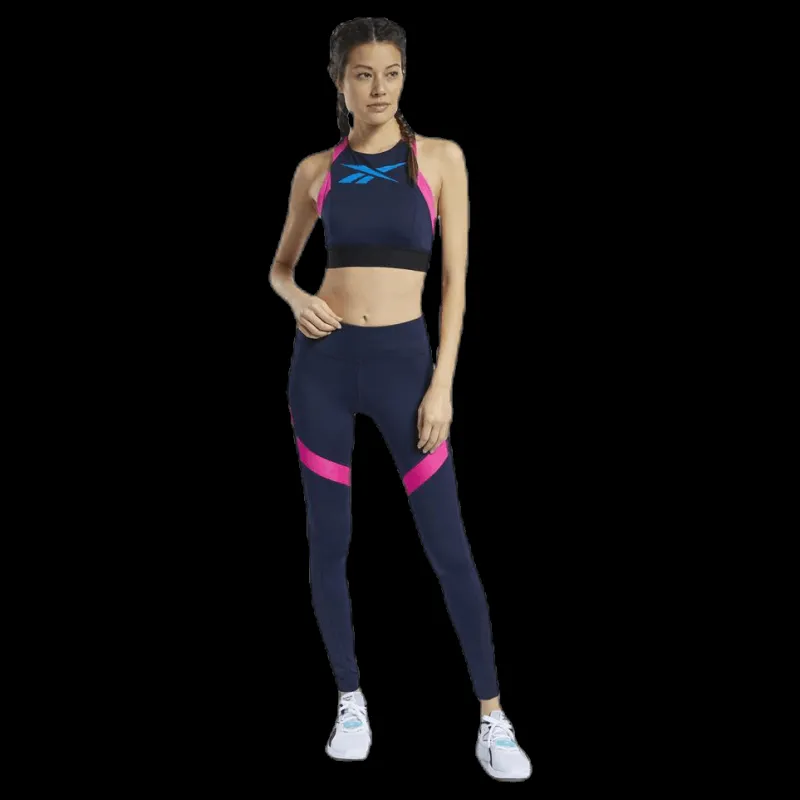 Reebok Wor Mesh Bralette Blue Blå Sale