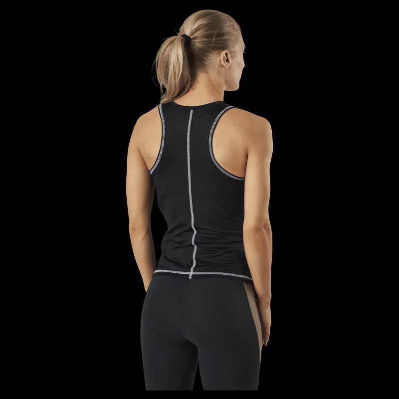 Reebok Wor Mesh Tank Black Svart Hot