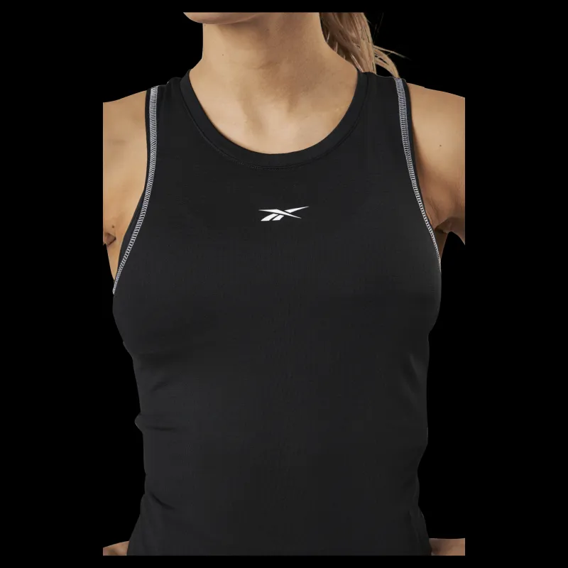 Reebok Wor Mesh Tank Black Svart Hot