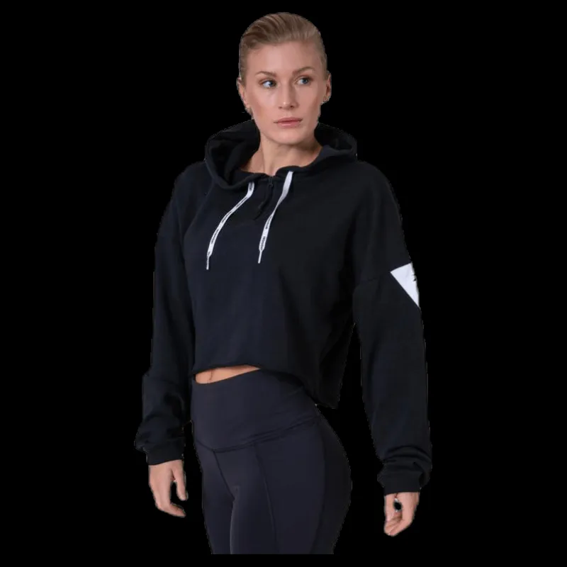 Reebok Wor Myt 1/4 Zip Hoodie Black Svart Online