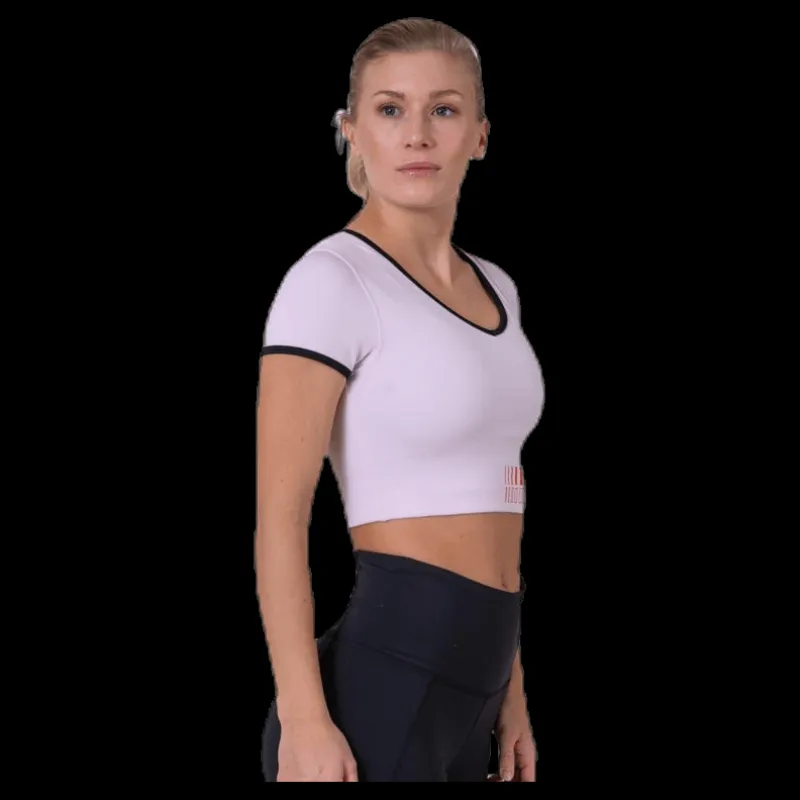 Reebok Wor Myt Bralette Tee White Lila