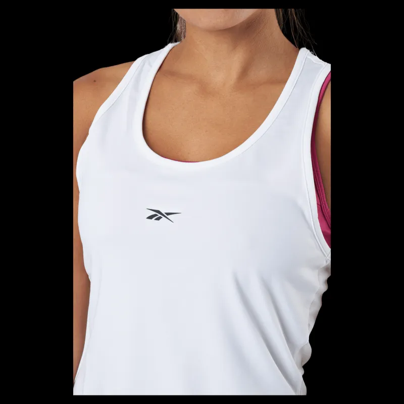 Reebok Wor Poly Tank White Vit Online