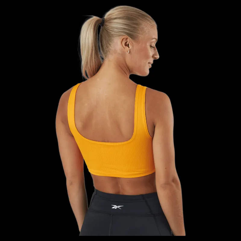 Reebok Wor Rib Bralette Sesogo Gul
