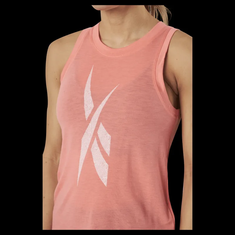 Reebok Wor Sup Bl Tank Pink Rosa Outlet
