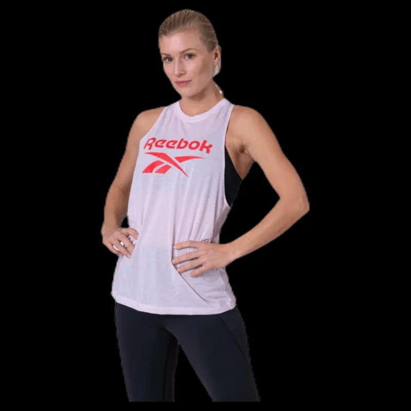 Reebok Wor Sup BL Tank Pink Rosa Outlet