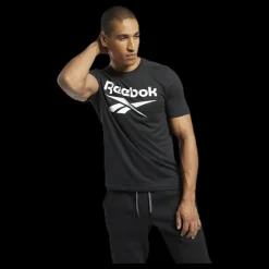 Hot Reebok Wor Sup Graphic SS Tee Black Svart