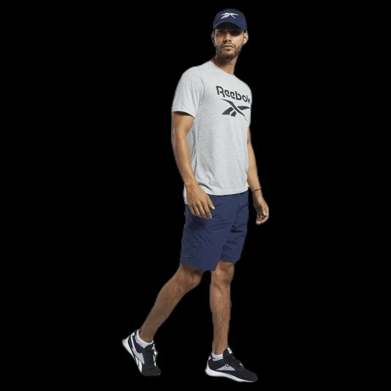 Online Reebok Wor Sup Graphic SS Tee Grey Grå