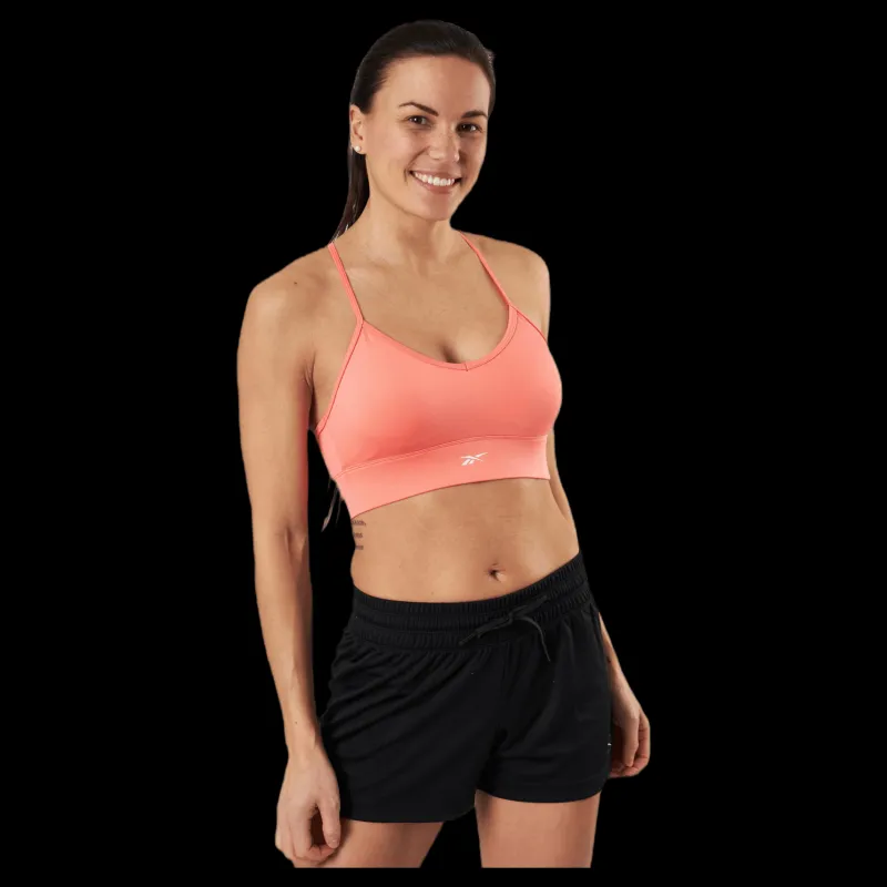 Reebok Wor Tri Back Bra- Pad Pink Rosa Hot