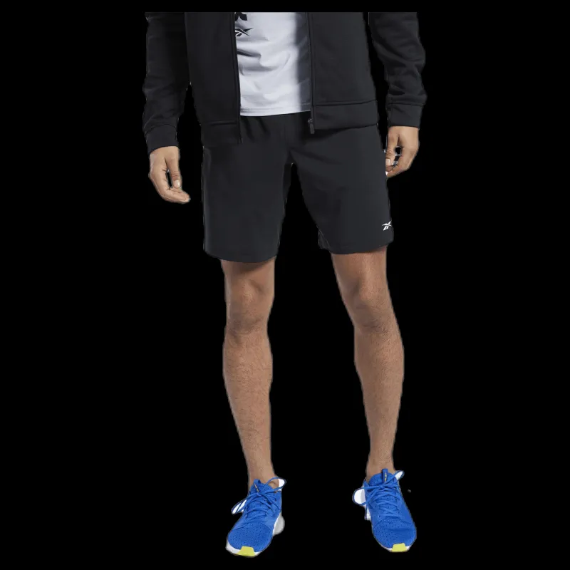 Discount Reebok Wor Woven Short Black Svart