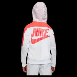 Nike Woven Front Zip Training Junior Grey Vit