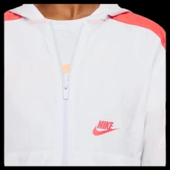 Nike Woven Front Zip Training Junior Grey Vit