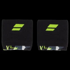 Babolat Wristband Logo Grey/aero Gray Yellow Svart Sale