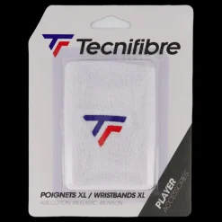 Tecnifibre Wristband Xl White Vit