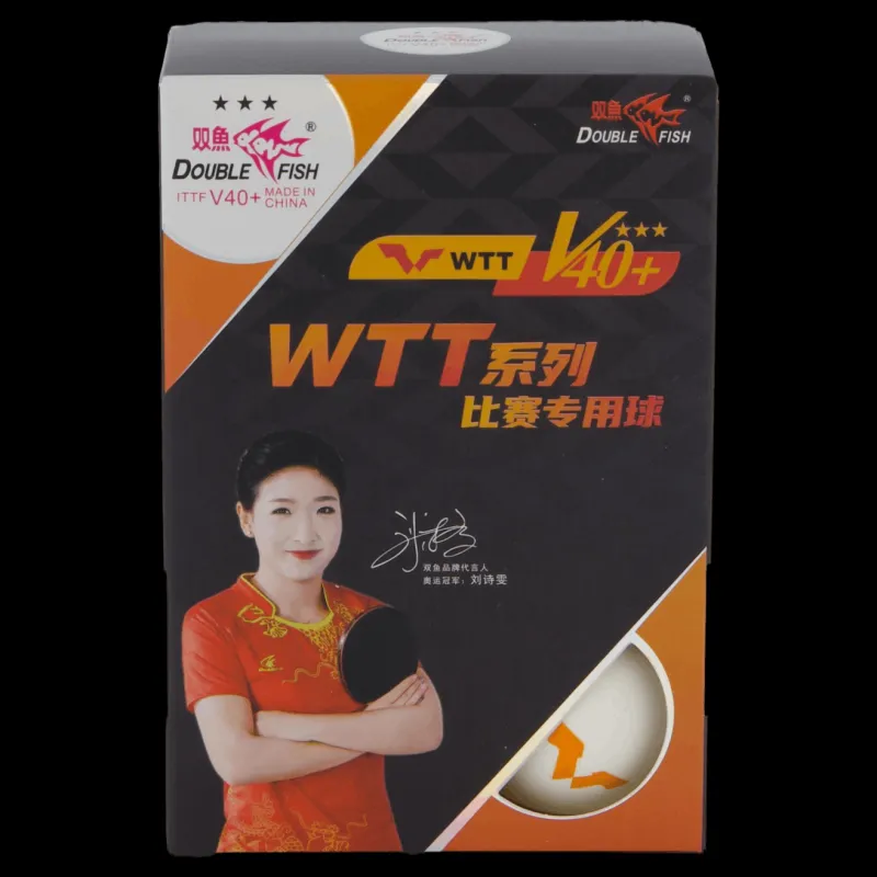 Double Fish Wtt V40+ *** (6 Pcs.) Vit Best
