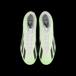 adidas X Crazyfast.4 Flexible Ground Boots Cloud White / Core Black / Lucid Lemon Svart och Vit Outlet