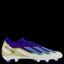 adidas X Crazyfast Messi League Firm Ground Boots Lucid Blue / Blue Burst / Cloud White Blå och Vit