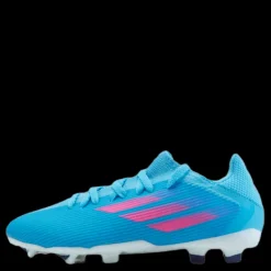 adidas X Speedflow.3 Firm Ground Boots Sky Rush / Team Shock Pink / Cloud White Blå Best