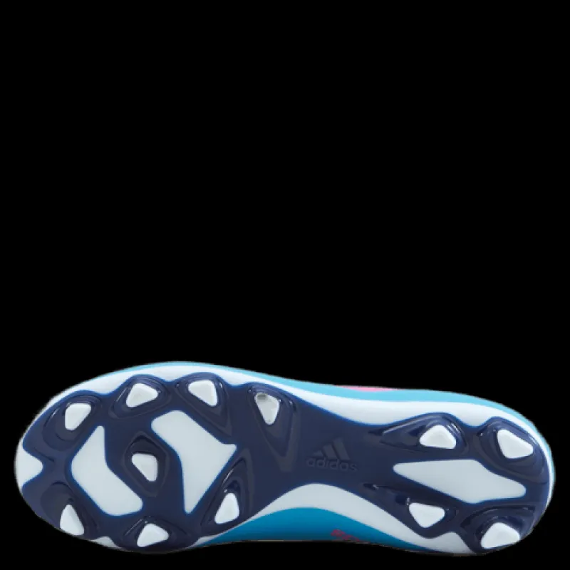 adidas X Speedflow.4 Flexible Ground Boots Sky Rush / Team Shock Pink / Legacy Indigo Blå Online