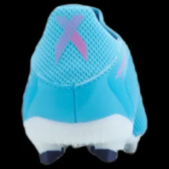 adidas X Speedflow.3 Laceless Firm Ground Boots Sky Rush / Team Shock Pink / Cloud White Vit och Rosa Discount