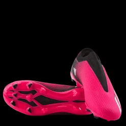 Hot adidas X Speedportal.3 Laceless Firm Ground Boots Team Shock Pink 2 / Zero Metalic / Core Black Svart och Rosa