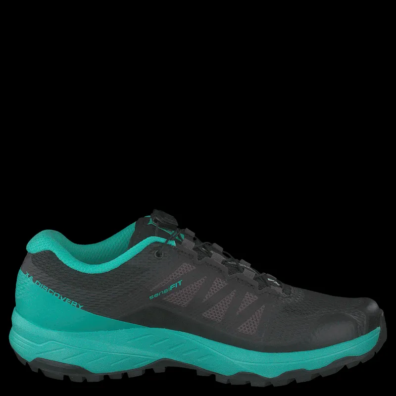 Discount Salomon Xa Discovery W Black/atlantis/magnet Turkos och Grå