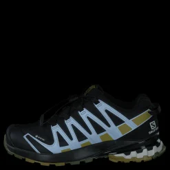Salomon Xa Pro 3d V8 Gtx W Black/green Moss/zen Blue Svart