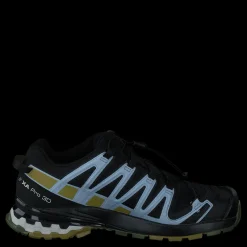 Salomon Xa Pro 3d V8 Gtx W Black/green Moss/zen Blue Svart