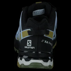 Salomon Xa Pro 3d V8 Gtx W Black/green Moss/zen Blue Svart