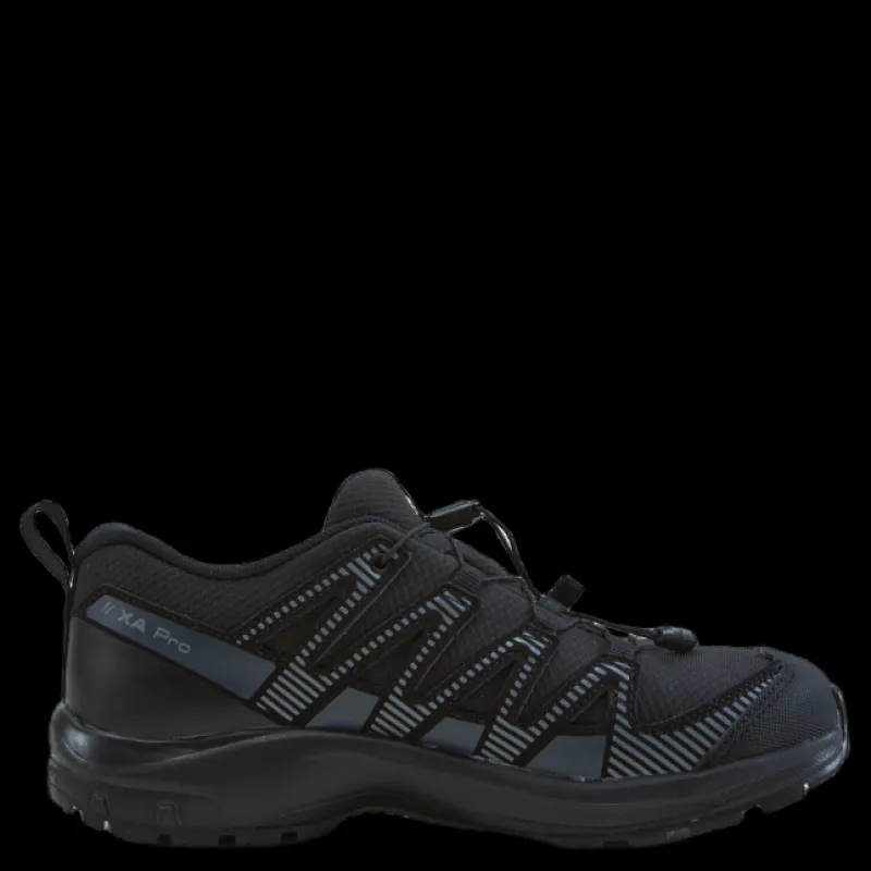 New Salomon Xa Pro V8 Cswp J Black/black/ebony Svart