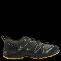 Salomon Xa Pro V8 Cswp J Olive Night/black/sulphur Svart
