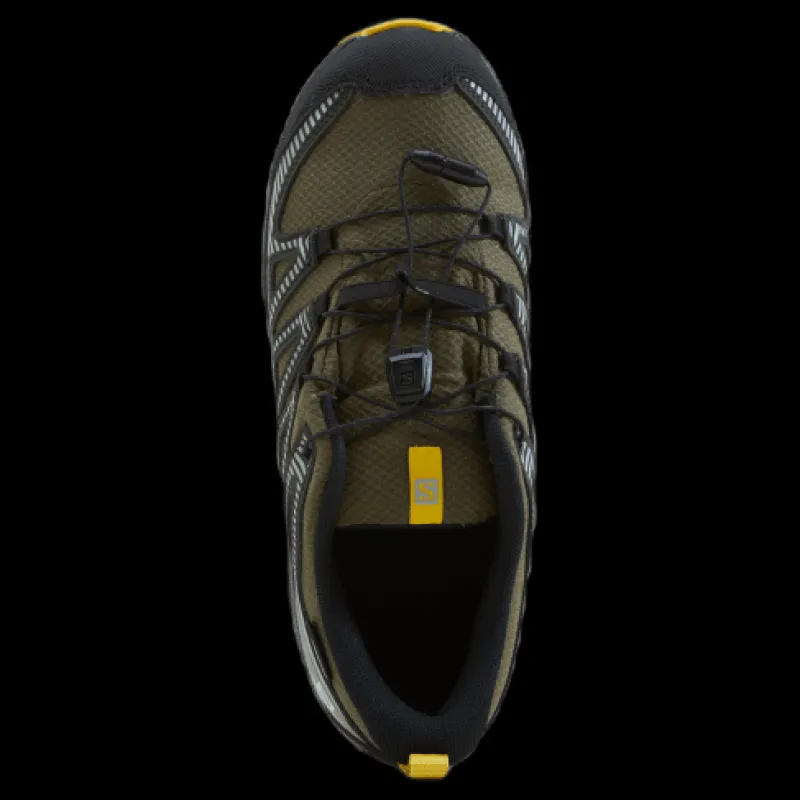 Salomon Xa Pro V8 Cswp J Olive Night/black/sulphur Svart