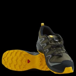 Salomon Xa Pro V8 Cswp J Olive Night/black/sulphur Svart