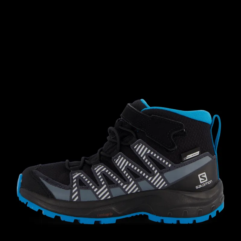 Salomon Xa Pro V8 Mid Cswp K Black/monument/hawaiian Ocean Svart Online