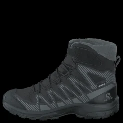 Clearance Salomon Xa Pro V8 Winter Cswp J Black/phantom/quiet Shade Svart